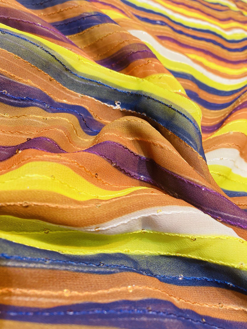 (Cut Piece SALE Fabric) Premium Pure  Fabric (Cut SIZE: 5.80 Meter)