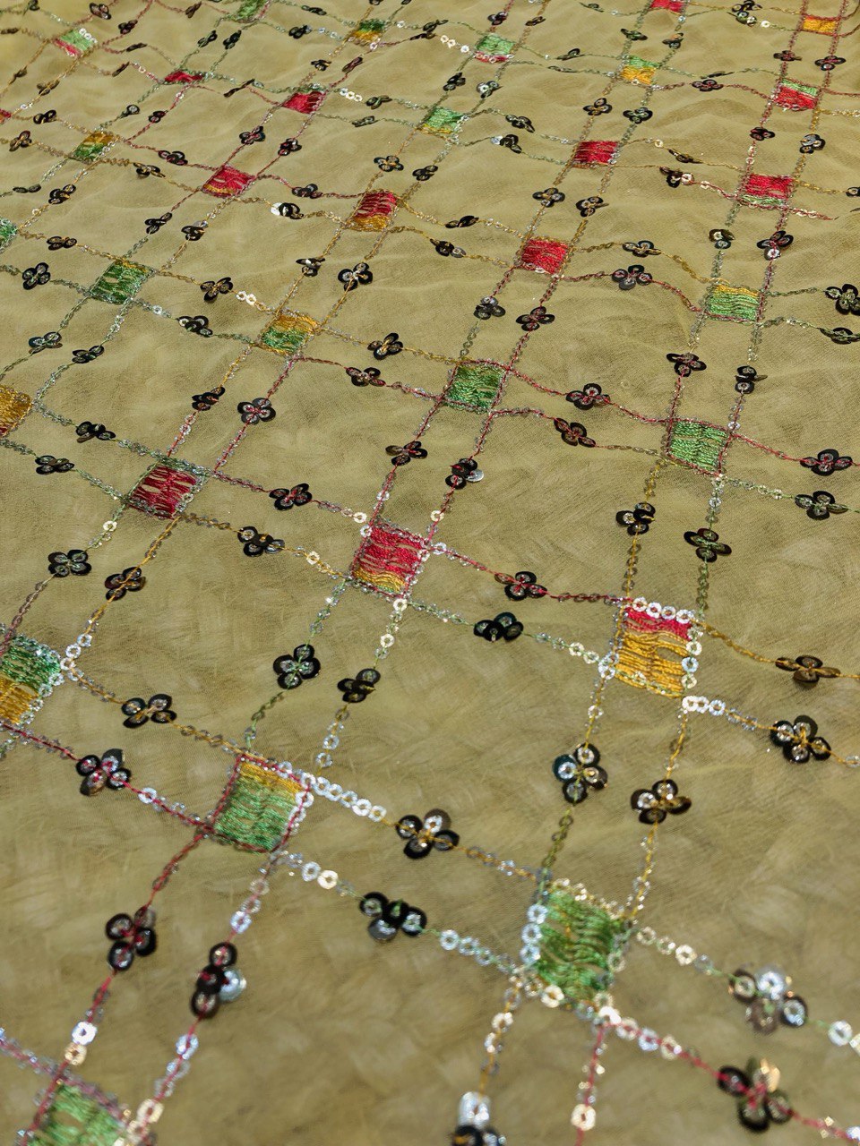 (Cut Piece SALE Fabric) Premium Pure  Fabric (Cut SIZE:0.60 Meter)