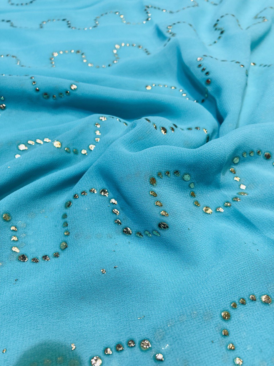 (Cut Piece SALE Fabric) Premium Pure  Fabric (Cut SIZE: 4 Meter)