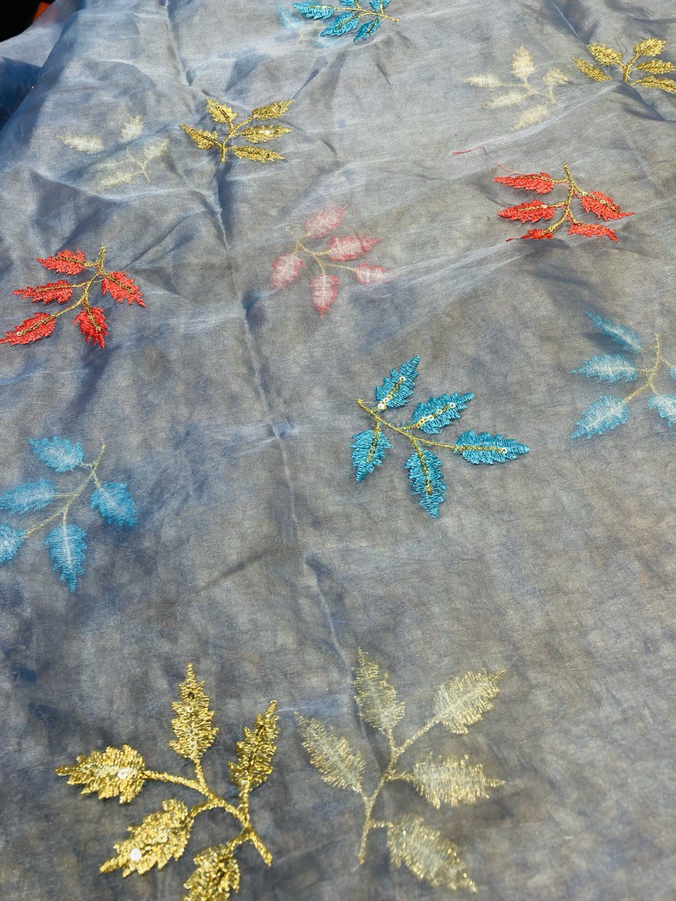 (Cut Piece SALE Fabric) Premium Pure  Fabric (Cut SIZE: 2.30 Meter)