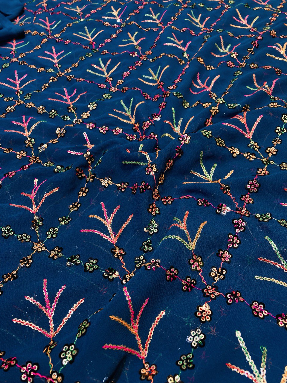 (Cut Piece SALE Fabric) Premium Pure  Fabric (Cut SIZE: 6 Meter)