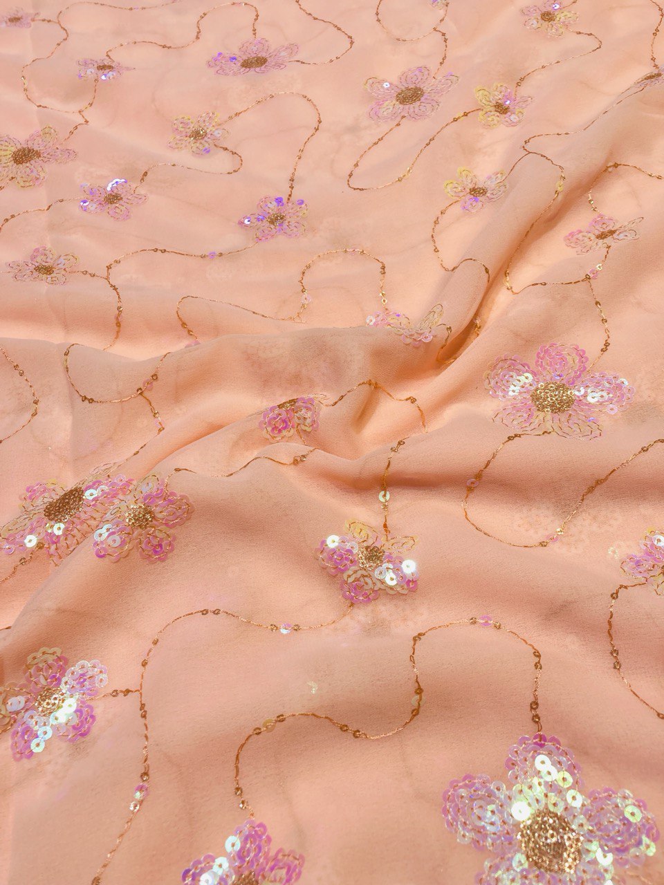 (Cut Piece SALE Fabric) Premium Pure  Fabric (Cut SIZE: 3.50 Meter)