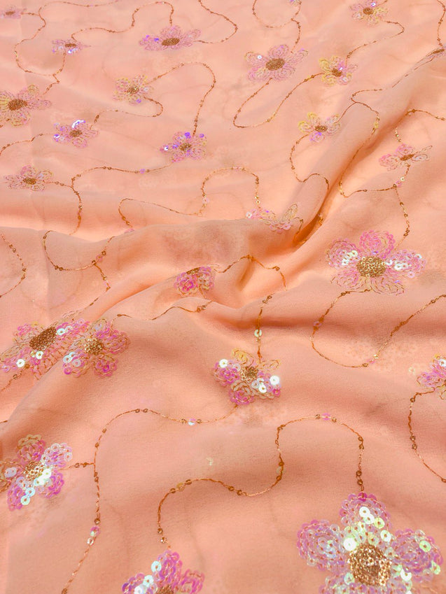 (Cut Piece SALE Fabric) Premium Pure  Fabric (Cut SIZE: 3.50 Meter)