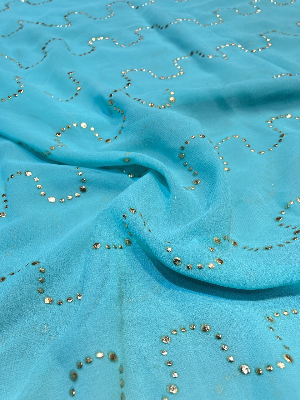 (Cut Piece SALE Fabric) Premium Pure  Fabric (Cut SIZE: 1.60 Meter)