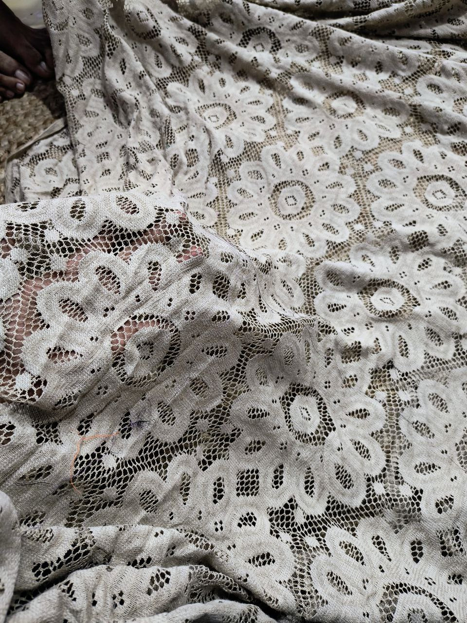 Cut Piece SALE- Premium Pure Designer FABRICS IN SALE - Cut SIZE: 3.85 Meter