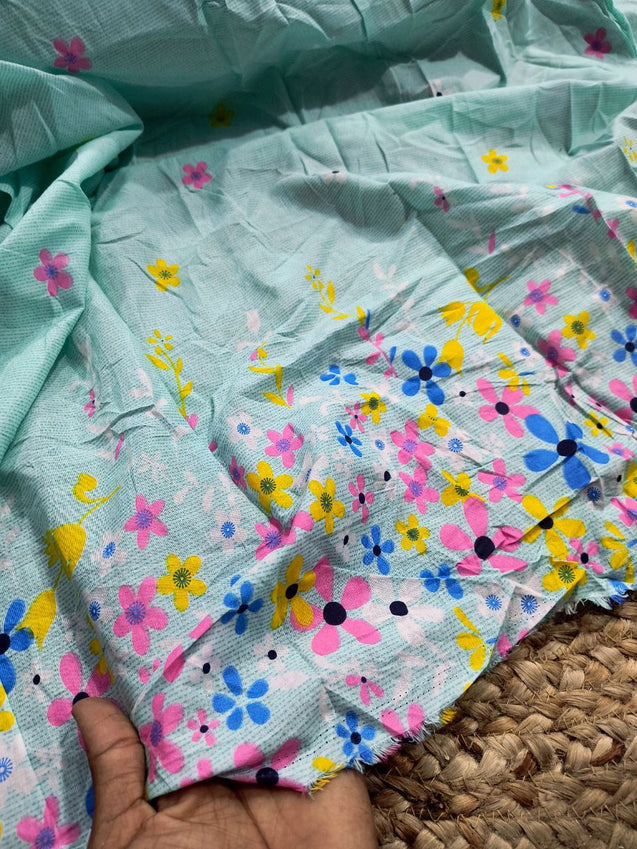 Cut Piece SALE- Premium Pure Designer FABRICS IN SALE - Cut SIZE: 1.30 Meter