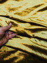 Premium Pure Imported Silk Velvet FABRIC - GOLD