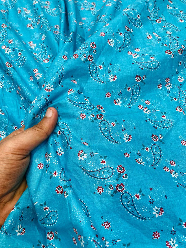 Premium Pure Cotton 80*80 Printed FABRIC (Big WIDTH!!)