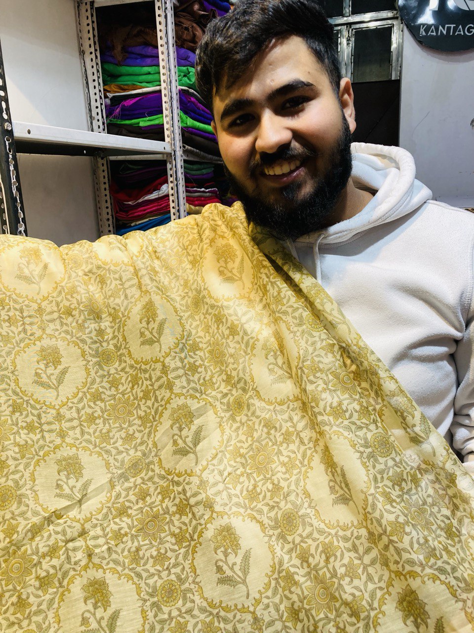 Most Premium Pure Export Quality Of Chanderi Cotton FABRIC - PRINTED