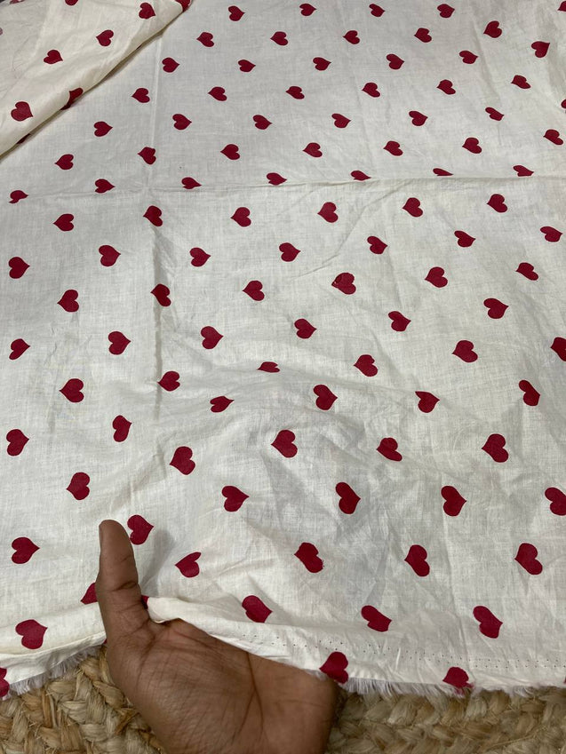 Cut Piece SALE- Premium Pure Designer COTTON PRINTED FABRICS IN SALE - Cut SIZE 0.80 Meter