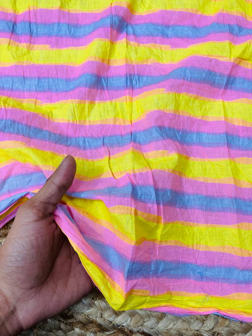 Cut Piece SALE- Premium Pure Designer COTTON PRINTED FABRICS IN SALE - Cut SIZE 0.65 Meter