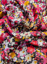 Most Premium Pure Natural CREPE FABRIC With Fine Weaving And Print