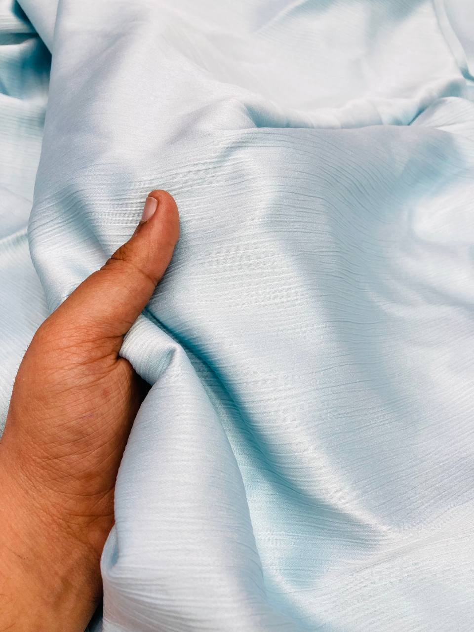 Most Premium Branded Imported Crushed Fabric (Big WIDTH!!)