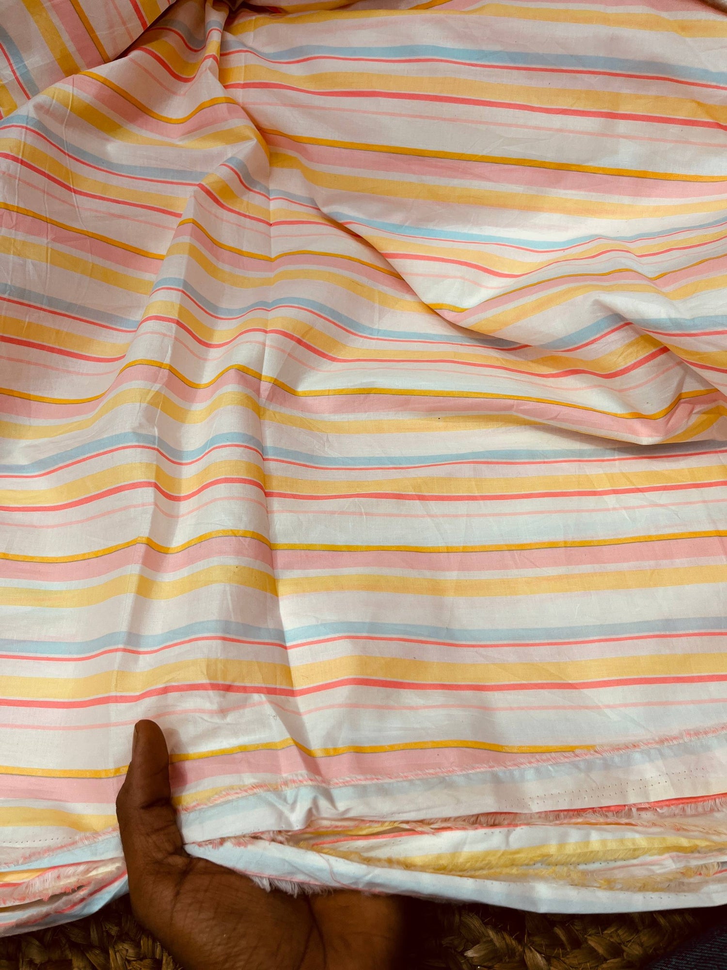 Cut Piece SALE- Premium Pure Designer COTTON PRINTED FABRICS IN SALE - Cut SIZE 3.10 Meter