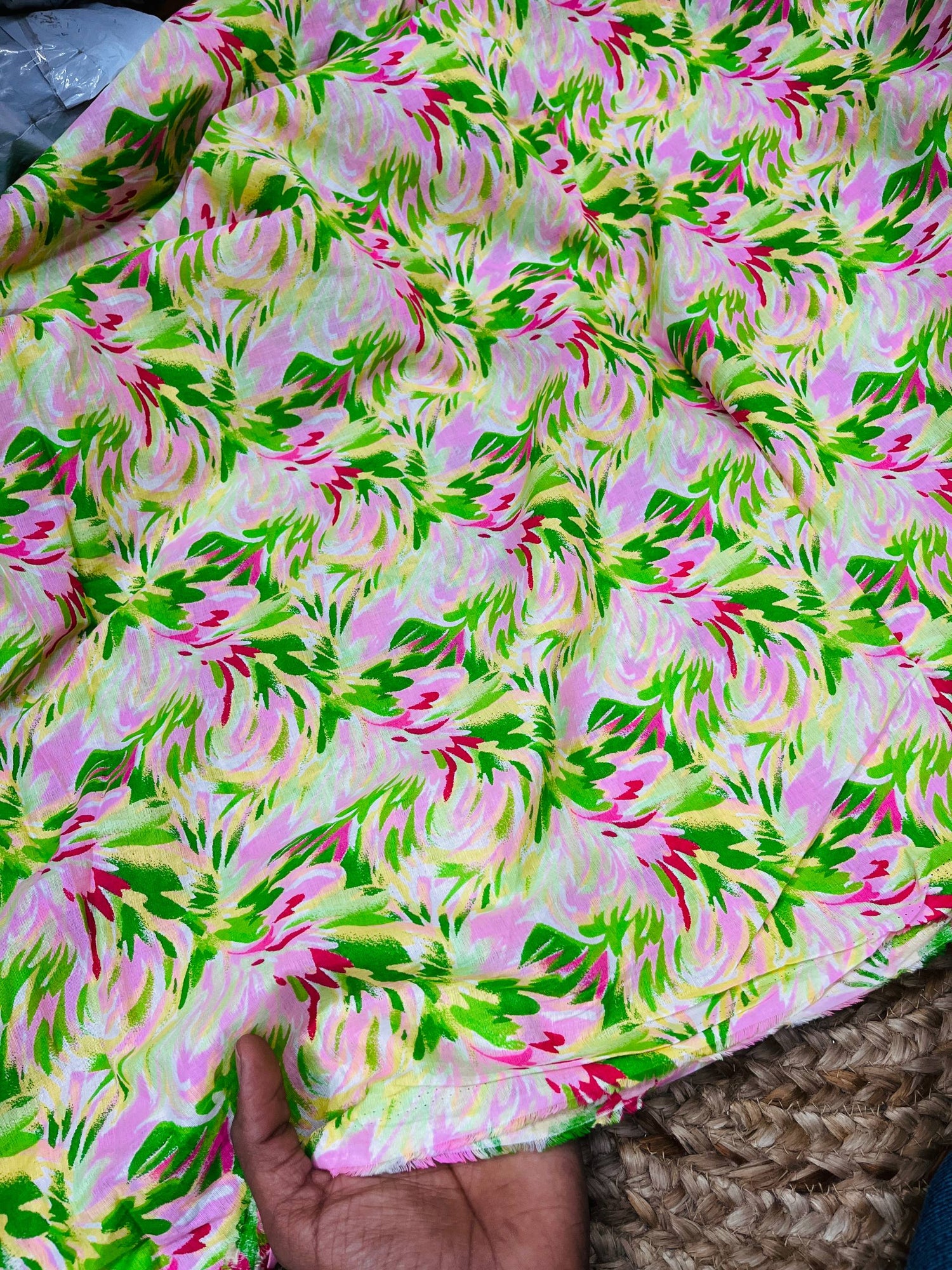 Cut Piece SALE- Premium Pure Designer COTTON PRINTED FABRICS IN SALE - Cut SIZE 2.80 Meter