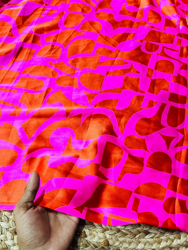 Cut Piece SALE- Premium Pure Designer FABRICS IN SALE - Cut SIZE: 3.55 Meter