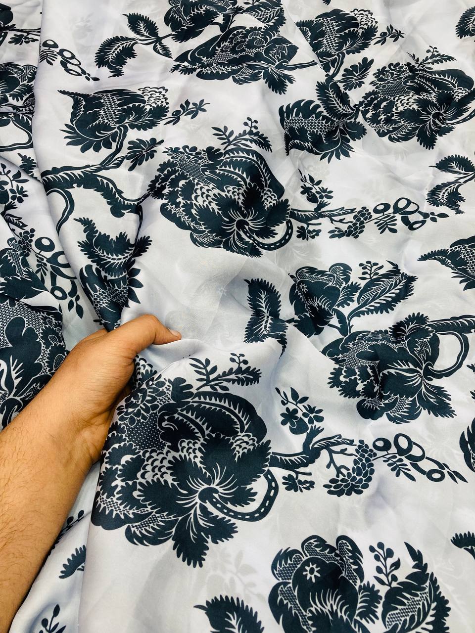 Most Premium Pure Modal Cotton Printed FABRIC (Big WIDTH!!)