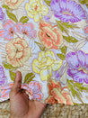 Cut Piece SALE- Premium Pure Designer COTTON PRINTED FABRICS IN SALE - Cut SIZE 0.75 Meter