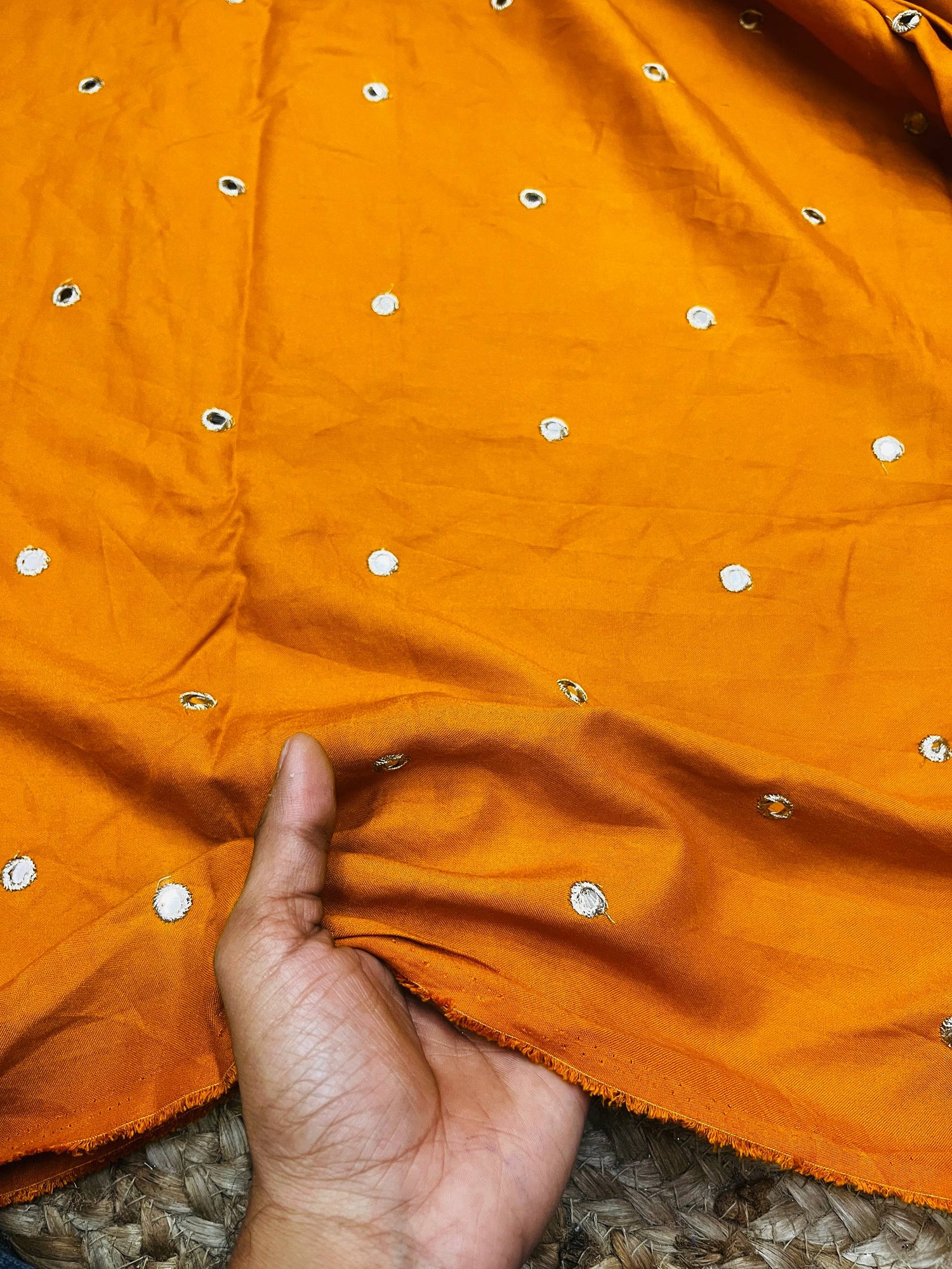 Cut Piece SALE- Premium Designer FABRICS IN SALE - Cut SIZE 3.50 Meter