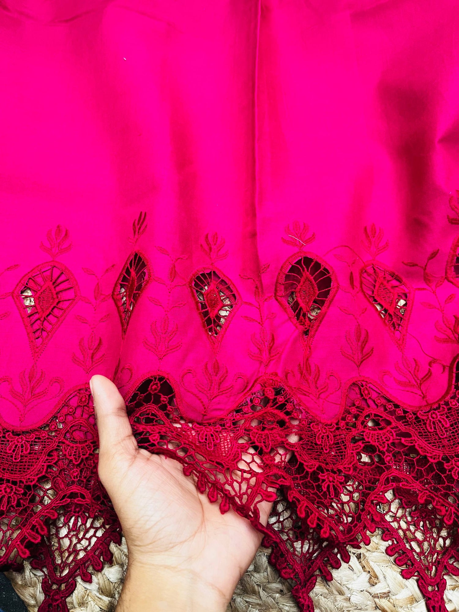 Cut Piece SALE- Premium Designer FABRICS IN SALE - Cut SIZE 2 Meter