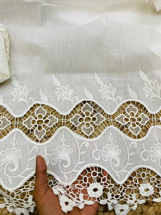 Cut Piece SALE- Premium Designer FABRICS IN SALE - Cut SIZE 2 Meter