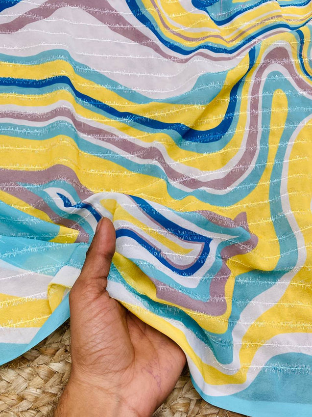 Cut Piece SALE- Premium Designer FABRICS IN SALE - Cut SIZE 1.50 Meter