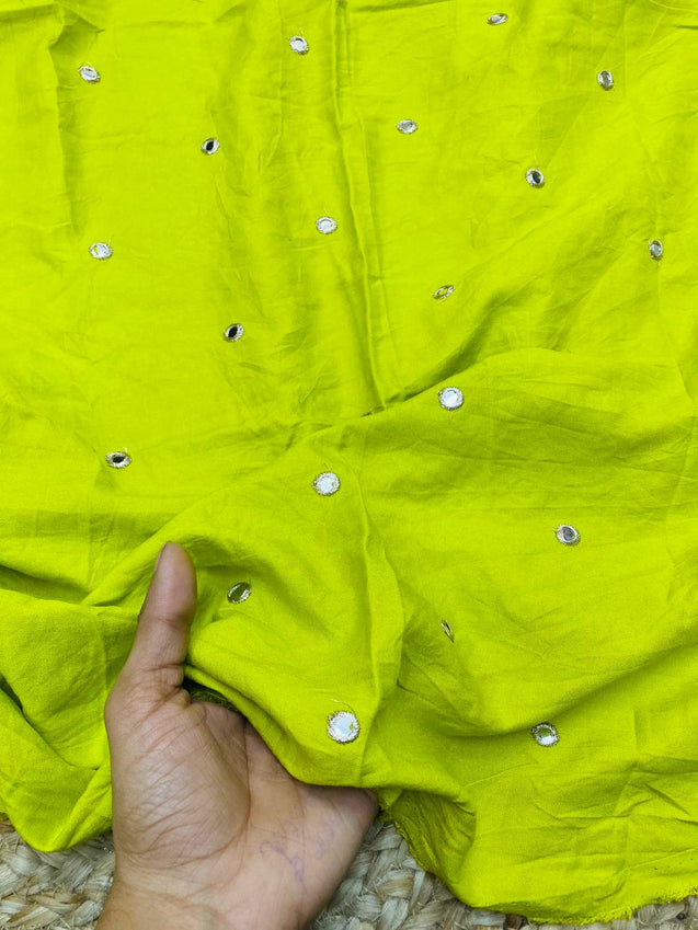 Cut Piece SALE- Premium Designer FABRICS IN SALE - Cut SIZE 2.50 Meter