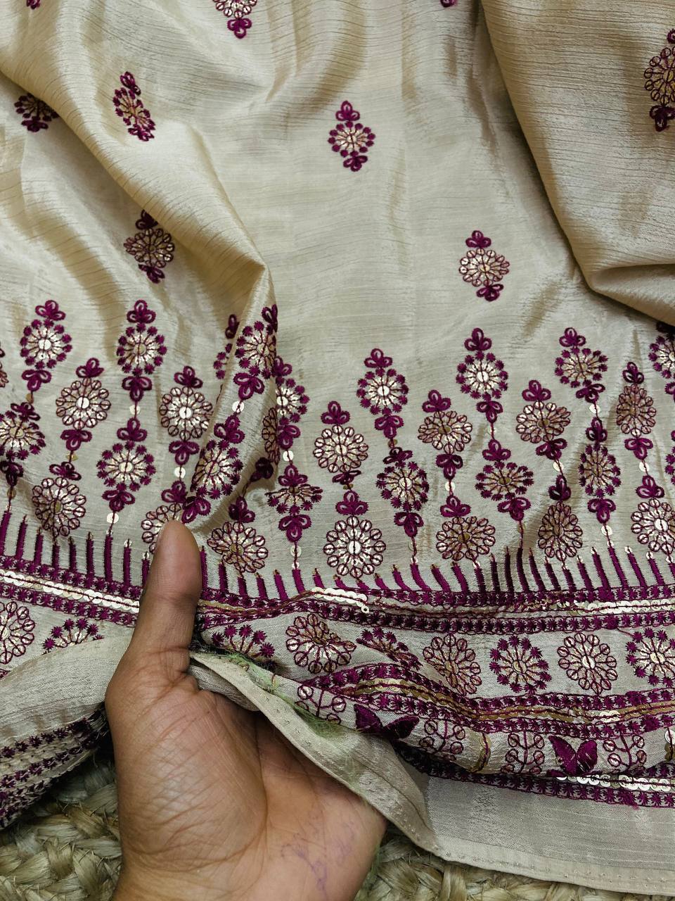 Cut Piece SALE- Premium Designer FABRICS IN SALE - Cut SIZE 2.50 Meter