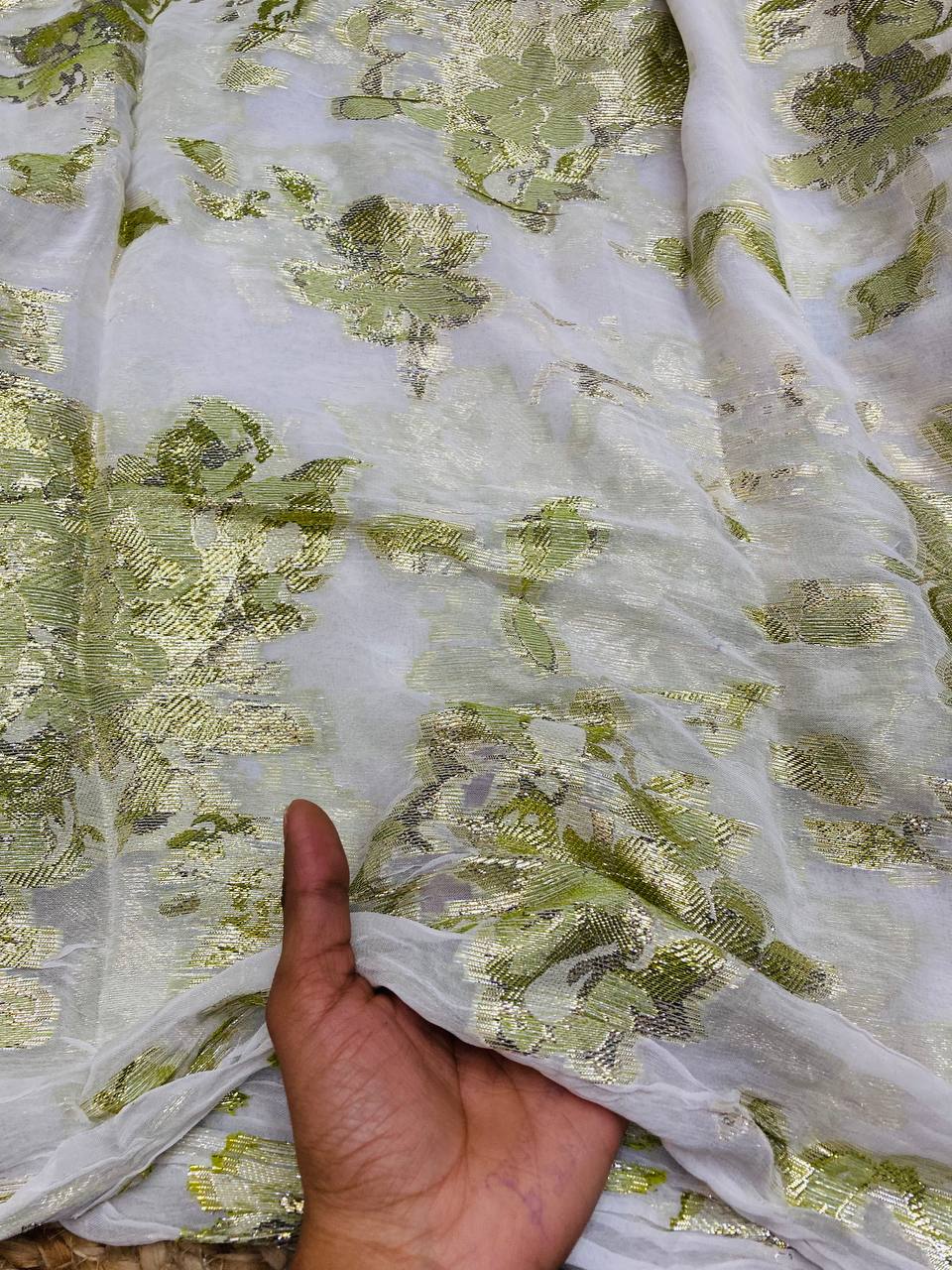 Cut Piece SALE- Premium Designer FABRICS IN SALE - Cut SIZE 3.25 Meter