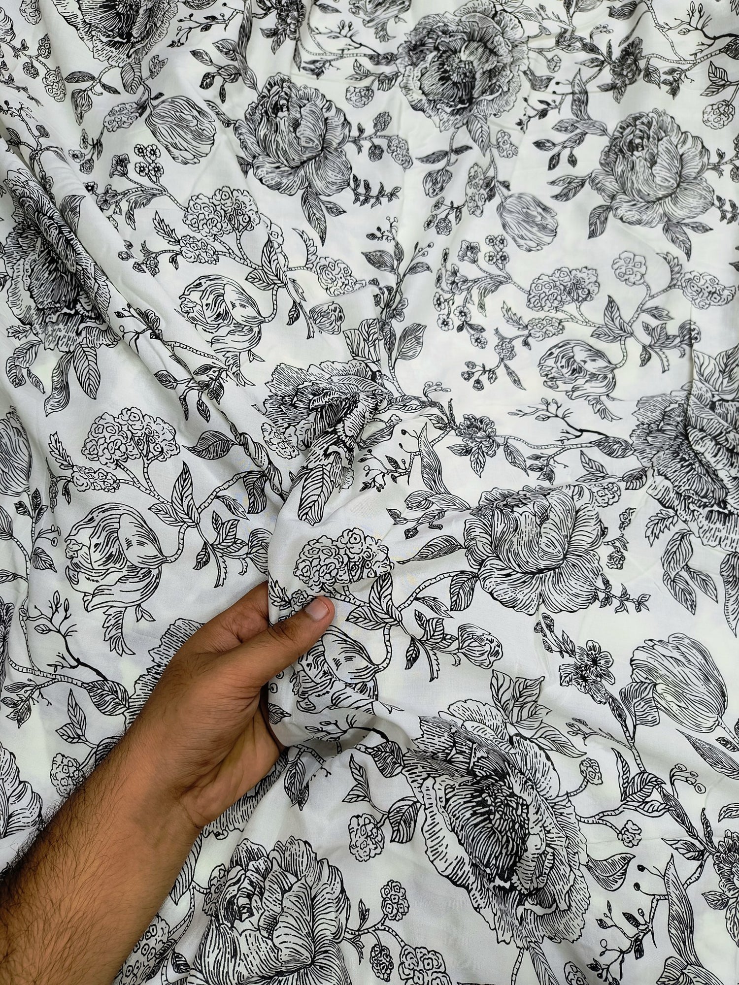 Most Premium Pure Modal Cotton PRINTED FABRIC (Big WIDTH!!)