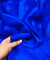 Premium Pure Fandy SILK FABRIC (Royal BLUE)