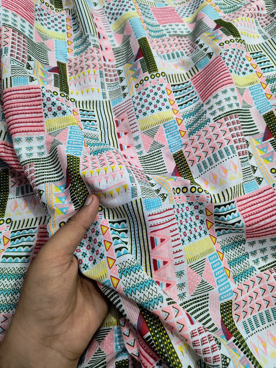 Most Premium Pure Cotton 80*80 PRINTED FABRIC (Big WIDTH!!)