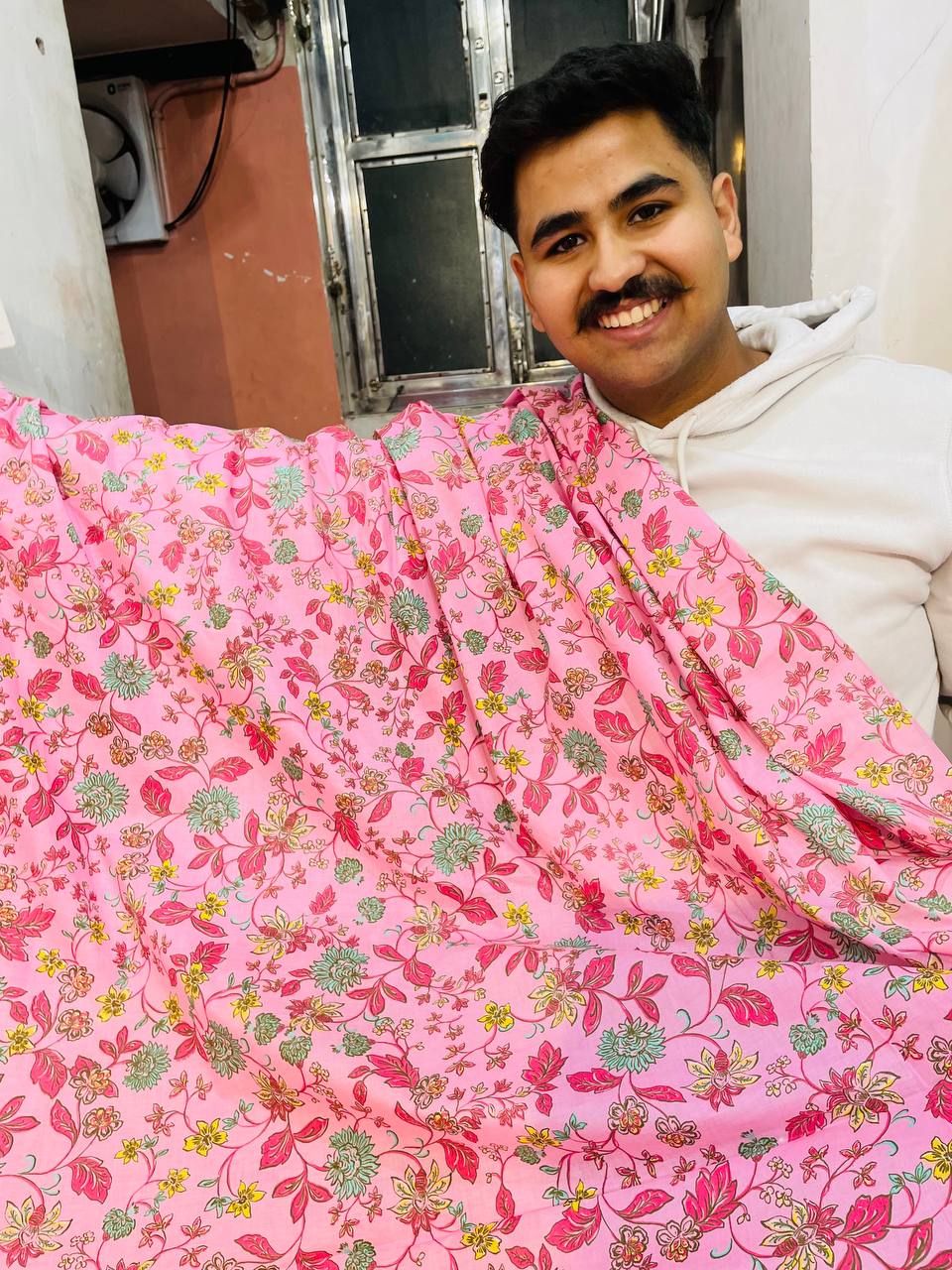 Most Premium Super Export Quality Of Pure Modal Cotton FABRIC - Printed (Big WIDTH!!)