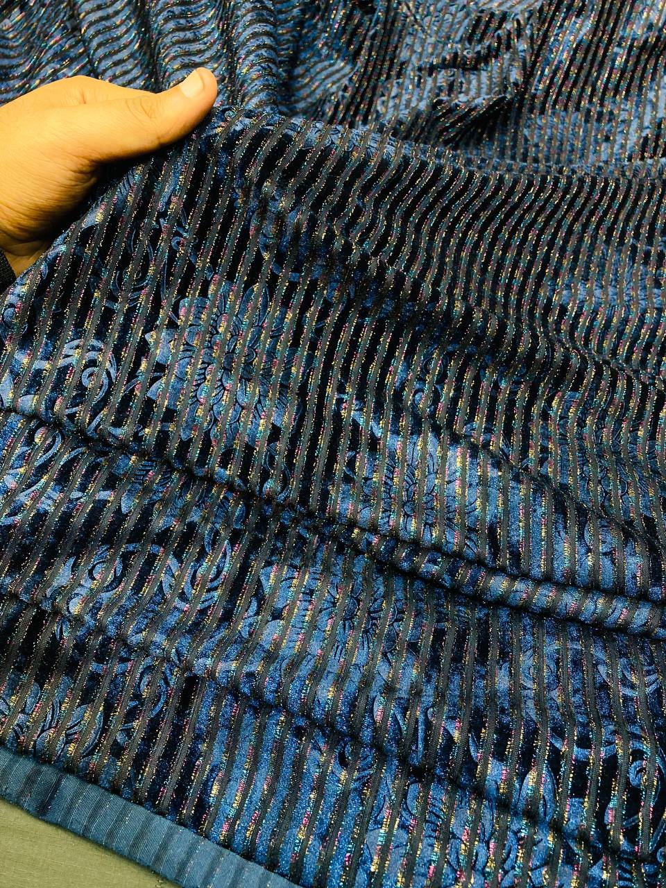 Premium Brasso Texture Velvet FABRIC (Big WIDTH!!)