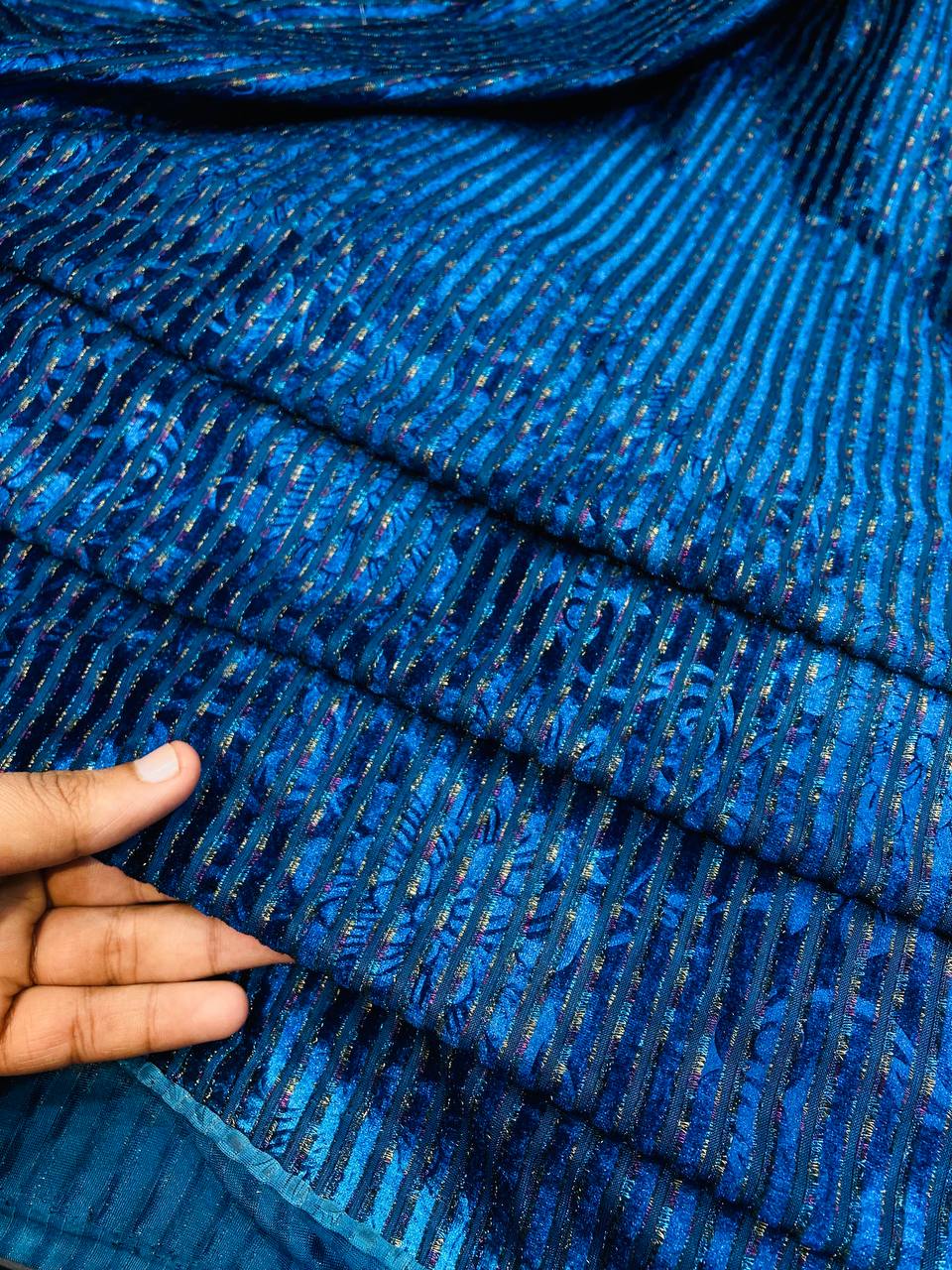 Premium Brasso Texture Velvet FABRIC (Big WIDTH!!)