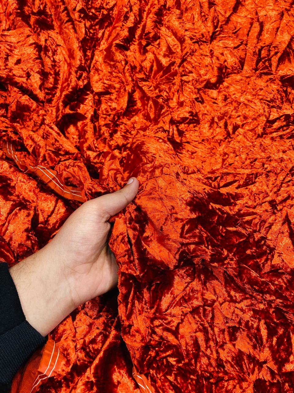 Most Premium Crushed 11000 VELVET FABRIC