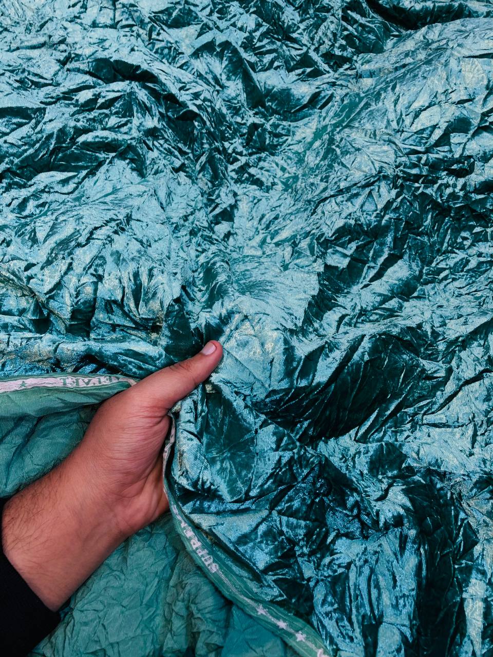 Most Premium Crushed 11000 VELVET FABRIC