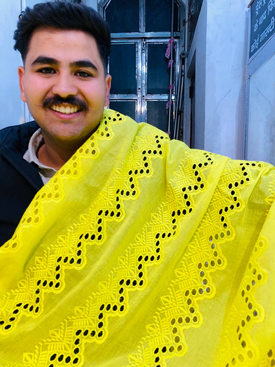 Most Premium Pure Mul Cotton Chikankari Hakuba FABRIC (Big WIDTH!!)