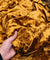 Most Premium Dimond ICE Velvet FABRIC - Mustard Gold (Big WIDTH!!)