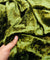 Most Premium Dimond ICE Velvet FABRIC - Mehndi GREEN (Big WIDTH!!)