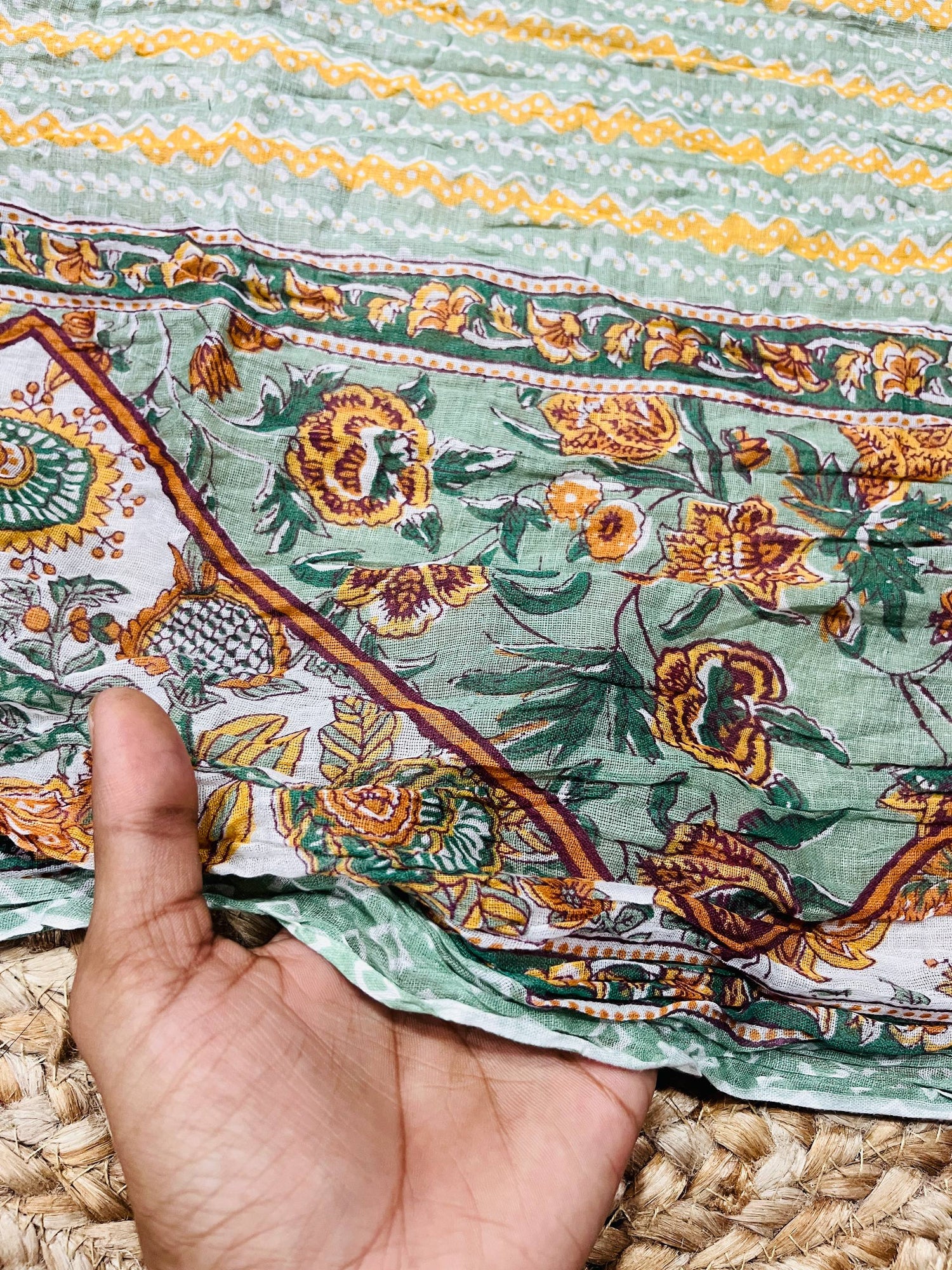 Cut Piece SALE- Premium Pure Designer FABRICS IN SALE - Cut SIZE: 1.20 Meter