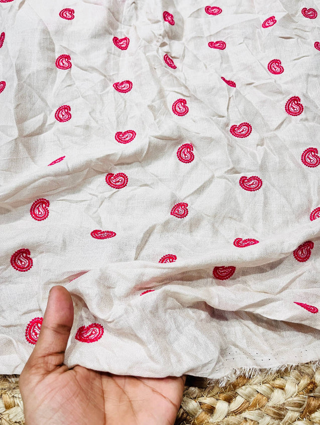 Cut Piece SALE- Premium Pure Designer FABRICS IN SALE - Cut SIZE: 0.80 Meter