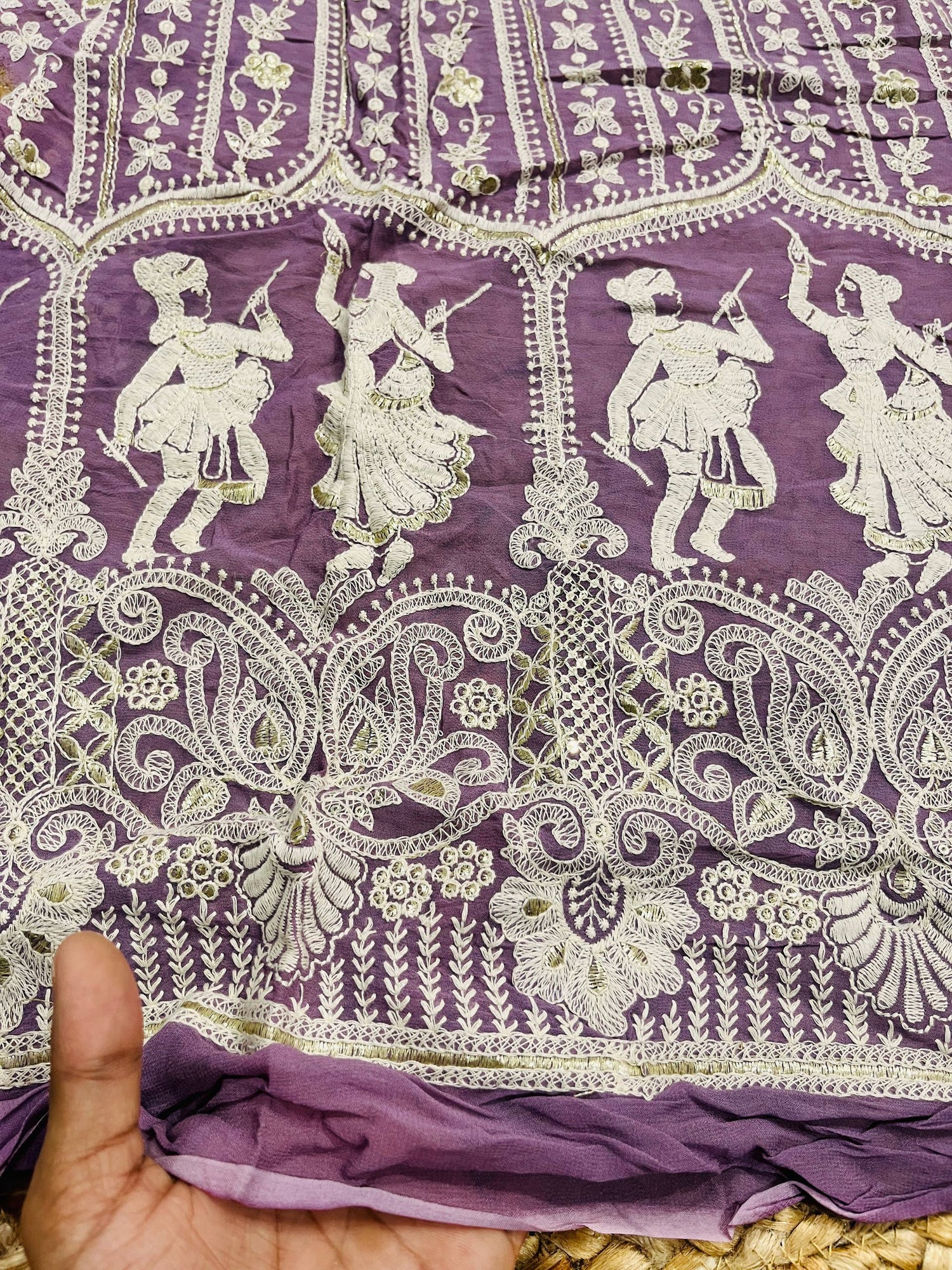 Cut Piece SALE- Premium Pure Designer FABRICS IN SALE - Cut SIZE 0.60 Meter