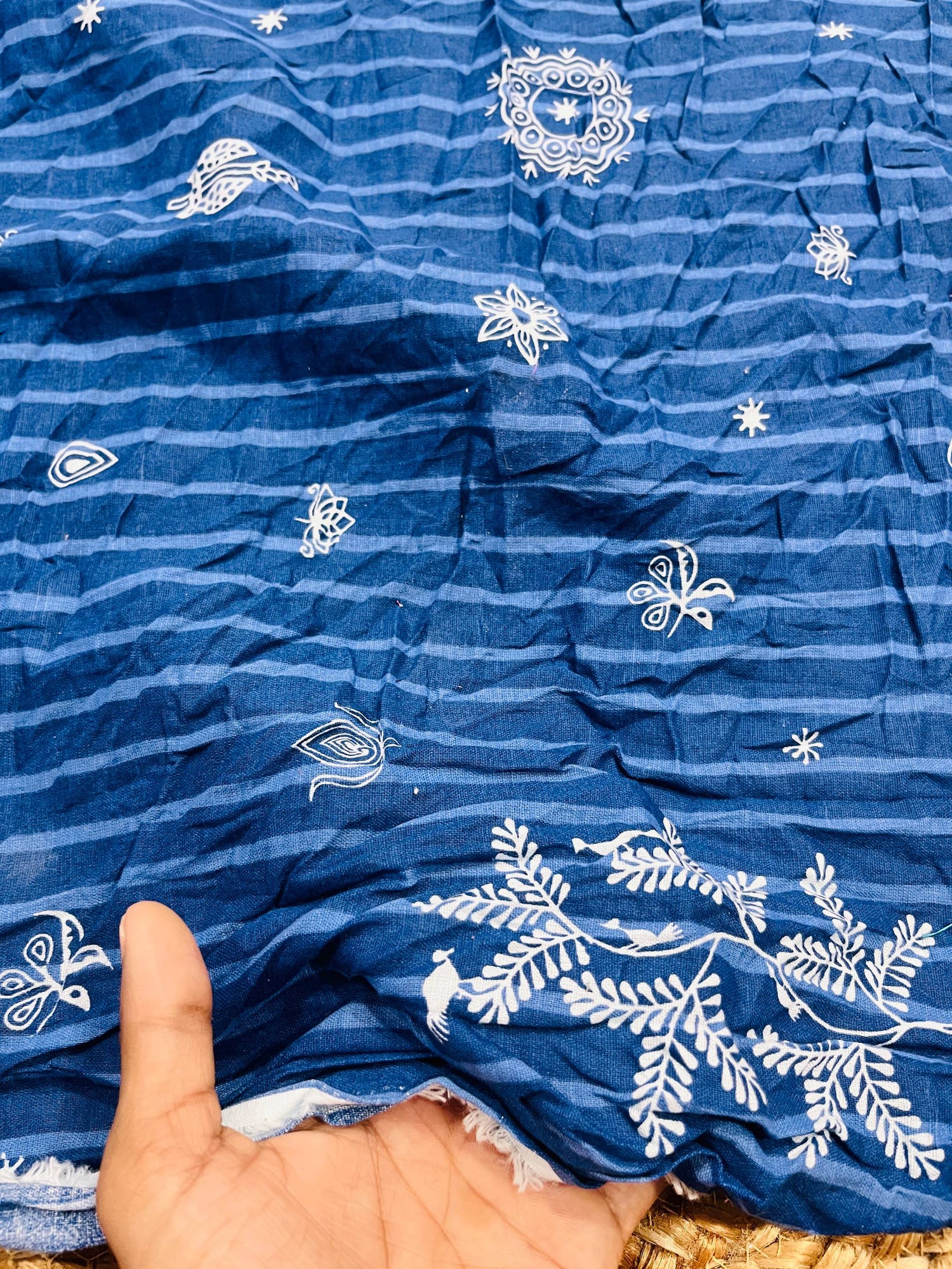 Cut Piece SALE- Premium Pure Designer FABRICS IN SALE - Cut SIZE 0.60 Meter