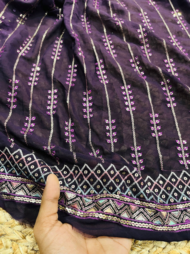 Cut Piece SALE- Premium Pure Designer FABRICS IN SALE - Cut SIZE 3 Meter