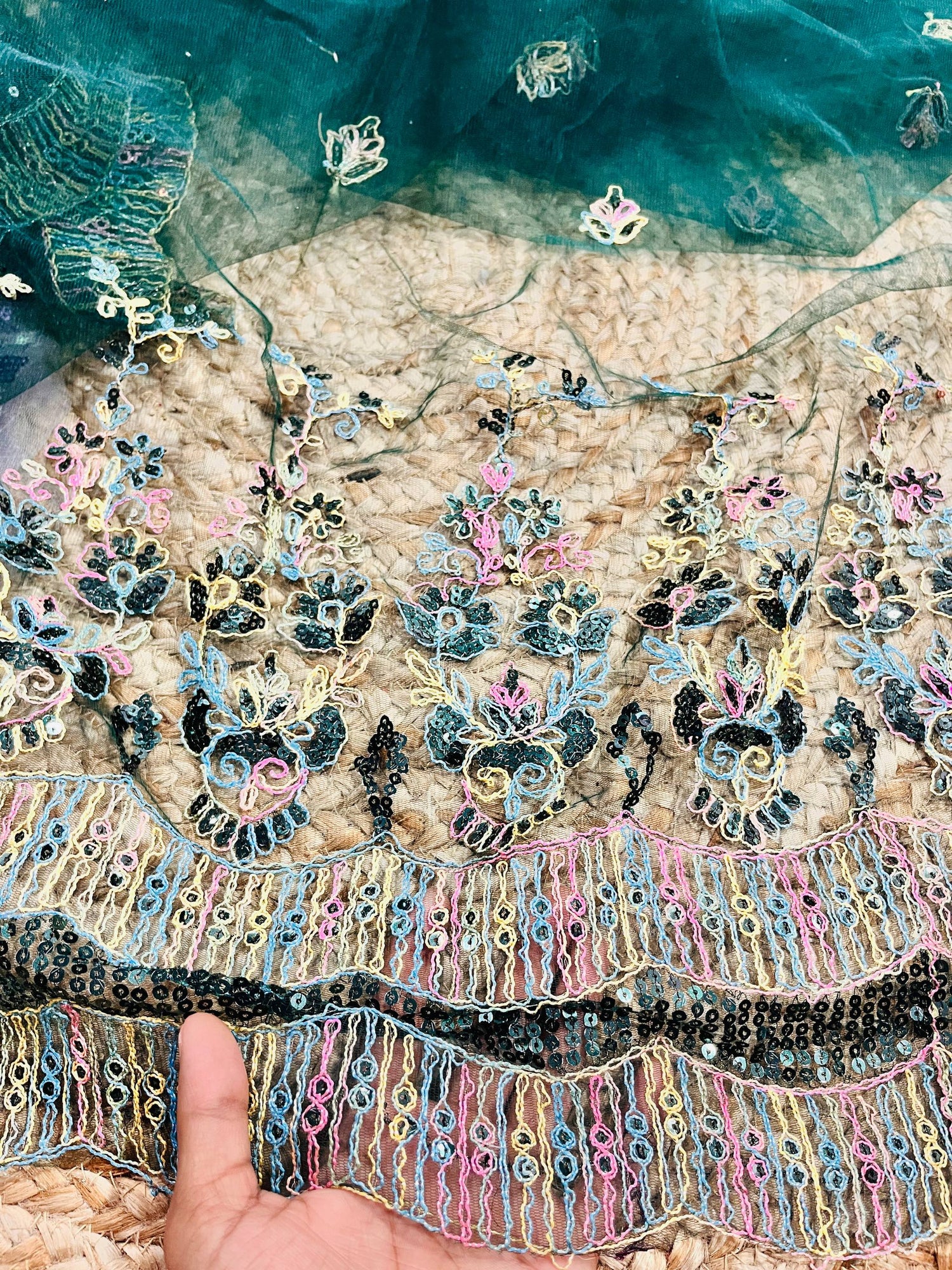 Cut Piece SALE- Premium Pure Designer FABRICS IN SALE - Cut SIZE 2 Meter