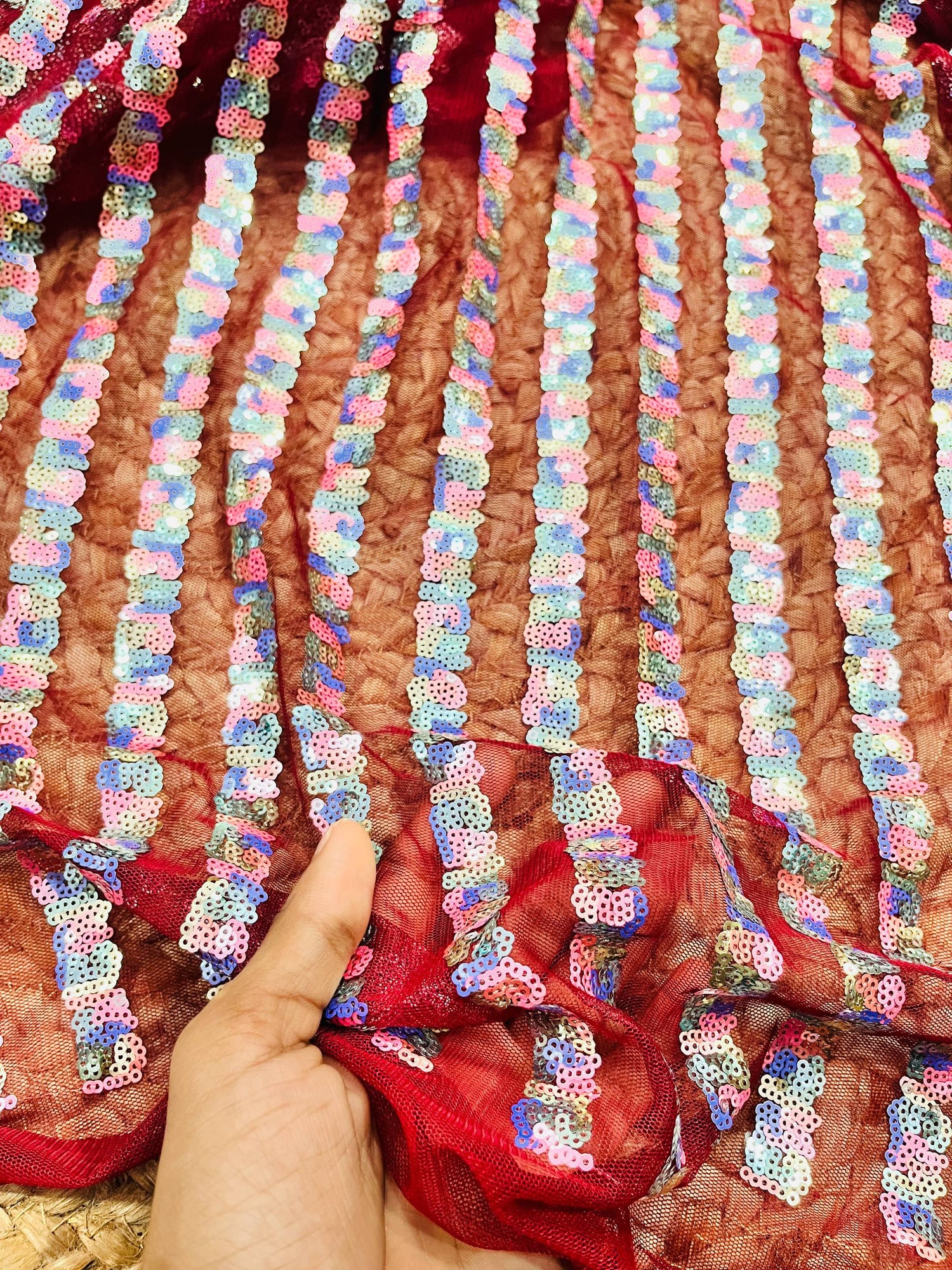 Cut Piece SALE- Premium Pure Designer FABRICS IN SALE - Cut SIZE 2 Meter