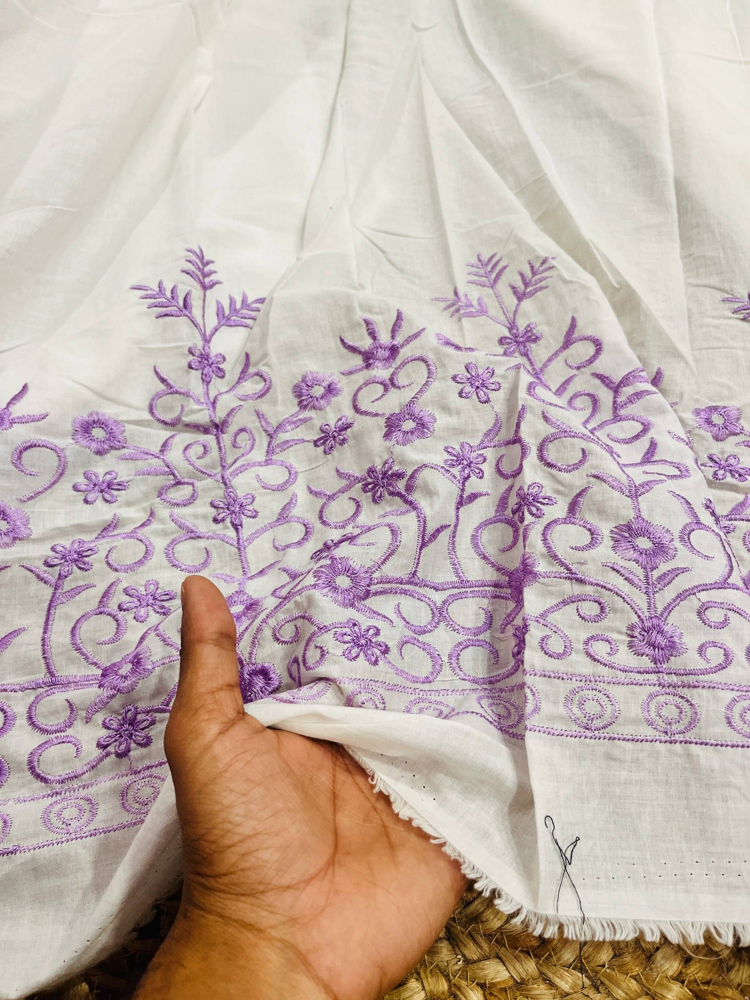 Cut Piece SALE- Premium Pure Designer FABRICS IN SALE - Cut SIZE 2.50 Meter