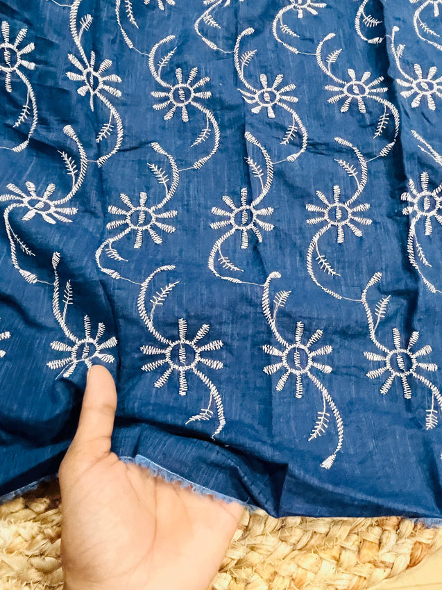 Cut Piece SALE- Premium Pure Designer FABRICS IN SALE - Cut SIZE 3 Meter