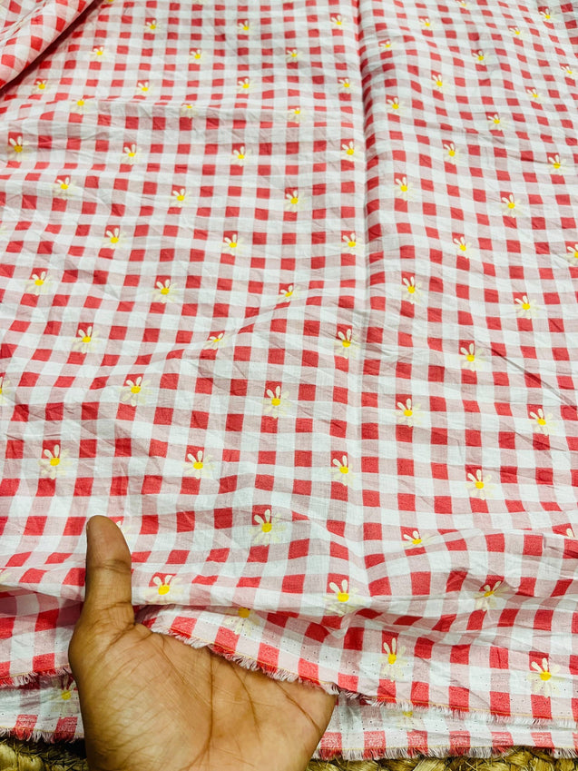 Cut Piece SALE- Premium Pure Designer FABRICS IN SALE - Cut SIZE 2. Meter